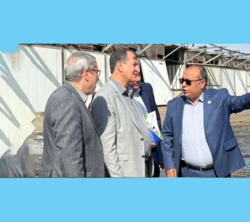 بازدید معاون باغبانی وزارت جهاد کشاورزی از بزرگترین کارخانه تولید کمپوست در خاورمیانه