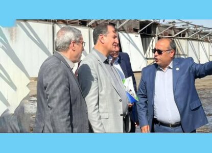 بازدید معاون باغبانی وزارت جهاد کشاورزی از بزرگترین کارخانه تولید کمپوست در خاورمیانه